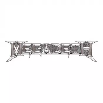 Kitűző Chrome Logo Megadeth