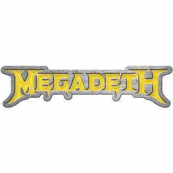 Merch Megadeth: Kitűző Logo Megadeth