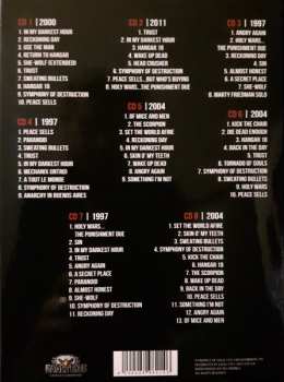 8CD Megadeth: Radio Broadcast Archive