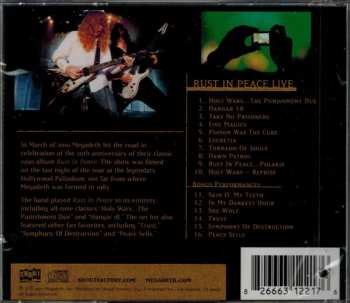 CD Megadeth: Rust In Peace Live