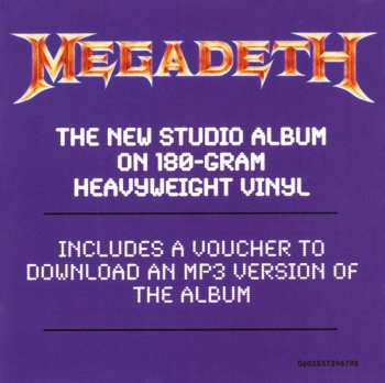 LP Megadeth: Super Collider