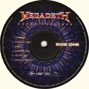 LP Megadeth: Super Collider