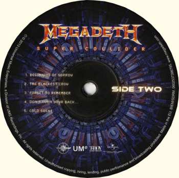 LP Megadeth: Super Collider