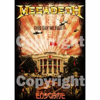 Merch Megadeth: Póló China Whitehouse 