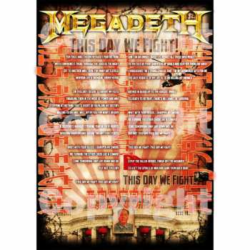 Merch Megadeth: Tričko China Whitehouse  S