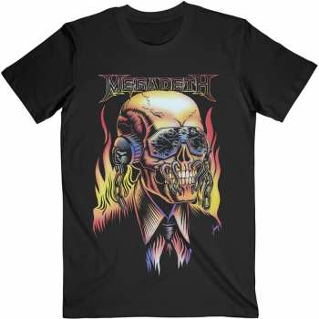 Merch Megadeth: Póló Flaming Vic 