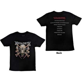 Merch Megadeth: Megadeth Unisex T-shirt: Killing Biz (back Print) (small) S