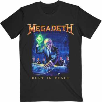 Merch Megadeth: Póló Rust In Peace Track List 