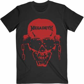 Merch Megadeth: Póló Vic Hi-contrast Red 