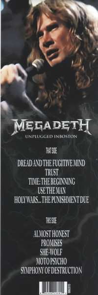 LP Megadeth: Unplugged In Boston LTD | PIC
