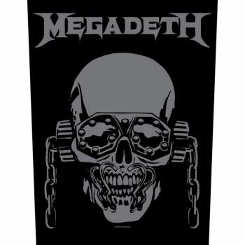 Merch Megadeth: Hátfelvarró Vic Rattlehead