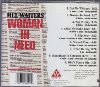 CD Mel Waiters: Woman In Need