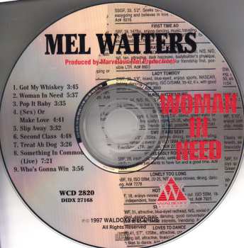 CD Mel Waiters: Woman In Need