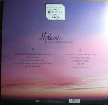 LP Melanie: Remember Woodstock LTD | NUM | CLR