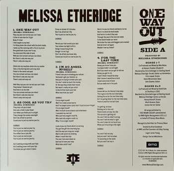 LP Melissa Etheridge: One Way Out