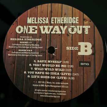 LP Melissa Etheridge: One Way Out