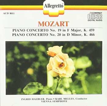 Album Melles / Haebler / Vienna Symphony Orchestra: Piano Concertos 19 & 20