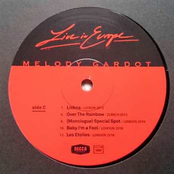 3LP/Dobozkészlet Melody Gardot: Live In Europe LTD