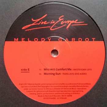 3LP/Dobozkészlet Melody Gardot: Live In Europe LTD