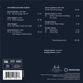 SACD Melody Moore: An American Song Album