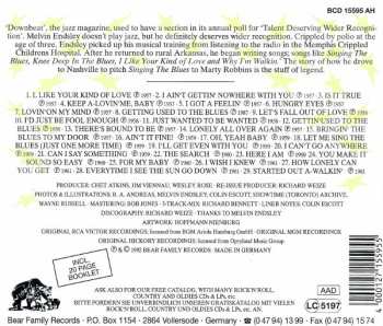 CD Melvin Endsley: I Like Your Kind Of Love