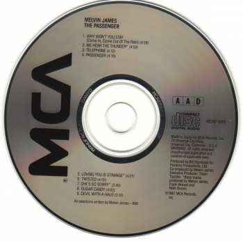 CD Melvin James: The Passenger