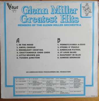 LP Members Of The Glenn Miller Orchestra: Glenn Miller Greatest Hits CLR