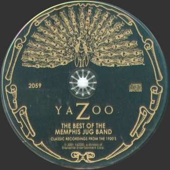 CD Memphis Jug Band: The Best Of The Memphis Jug Band