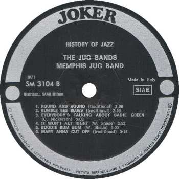 LP Memphis Jug Band: The Jug Bands-Memphis Jug Band