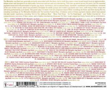 3CD Memphis Jug Band: The Memphis Jug Band Collection 1927-34