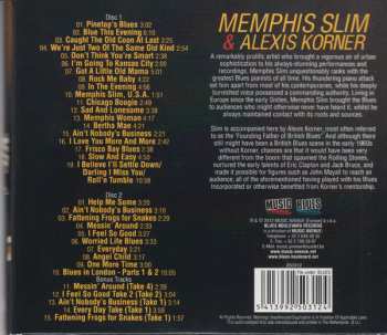 2CD Memphis Slim: Two Of The Same Kind