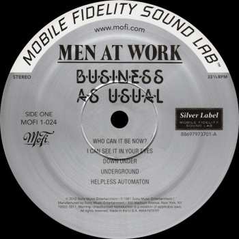 LP Men At Work: Business As Usual LTD | NUM | CLR