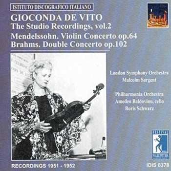 Album The London Symphony Orchestra: Violin Concerto Op.64 / Double Concerto Op.102 (Recordings 1951 - 1952)