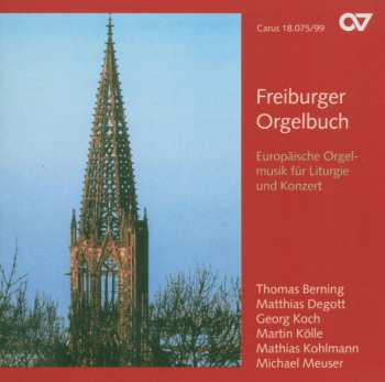 CD Mendelssohn / Kodaly / Whitlock /berning / Degott: Freiburger Orgelbuch: Europ Ische Orgelmusik