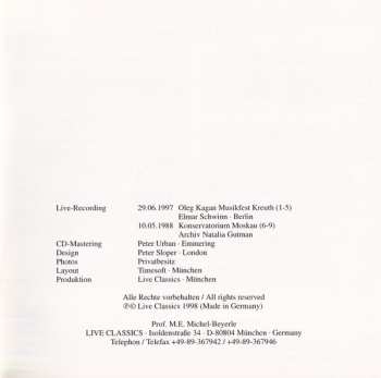 CD Felix Mendelssohn-Bartholdy: Chamber Music