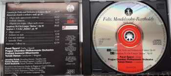 CD Felix Mendelssohn-Bartholdy: Violin Concerto In E Minor Op.64 / Symphony Nr. 4 In A Major "Italian" Op.90