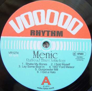 LP/CD Menic Google: Railroad Blues Anthology
