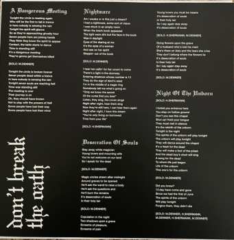 LP Mercyful Fate: Don't Break The Oath CLR