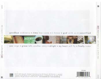 CD MercyMe: All That Is Within Me