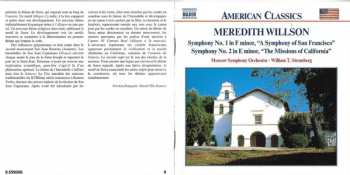 CD William Stromberg: Symphony No. 1 In F Minor, "A Symphony Of San Francisco" / Symphony No. 2 In E Minor, "The Missions Of California"