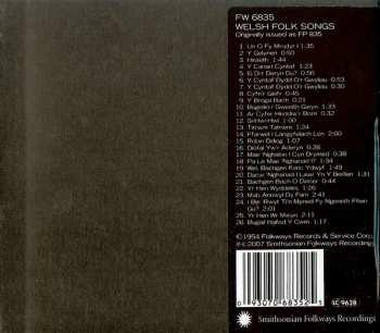 CD Meredydd Evans: Welsh Folk-Songs
