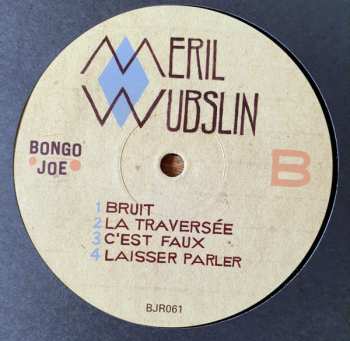 LP Meril Wubslin: Alors Quoi 