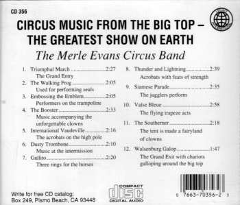 CD Merle Evans: Circus Music From The Big Top- The Greatest Show On Earth