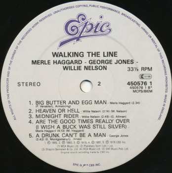 LP Willie Nelson: Walking The Line