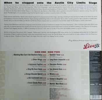 LP Merle Haggard: Live From Austin TX '78