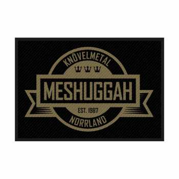Merch Meshuggah: Felvarró Crest