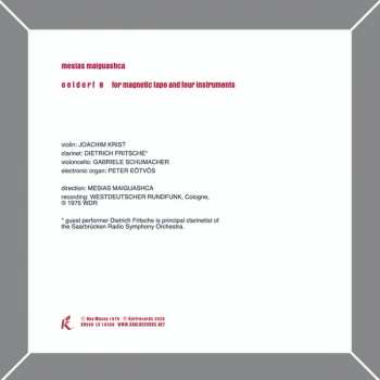 LP Mesias Maiguashca: Oeldorf 8