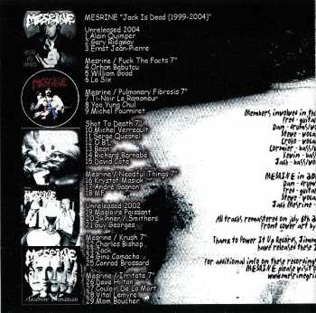 CD Mesrine: Jack Is Dead (1999-2004)
