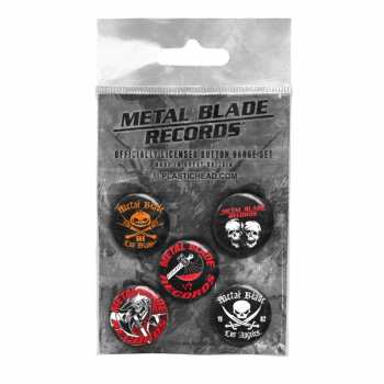 Merch Metal Blade Records: Kitűző készlet Button Badge Set