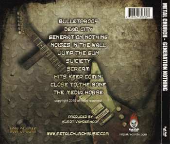 CD Metal Church: Generation Nothing DIGI